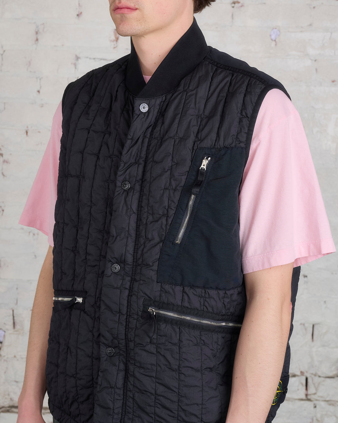 Stone Island Stella Primaloft Vest Black