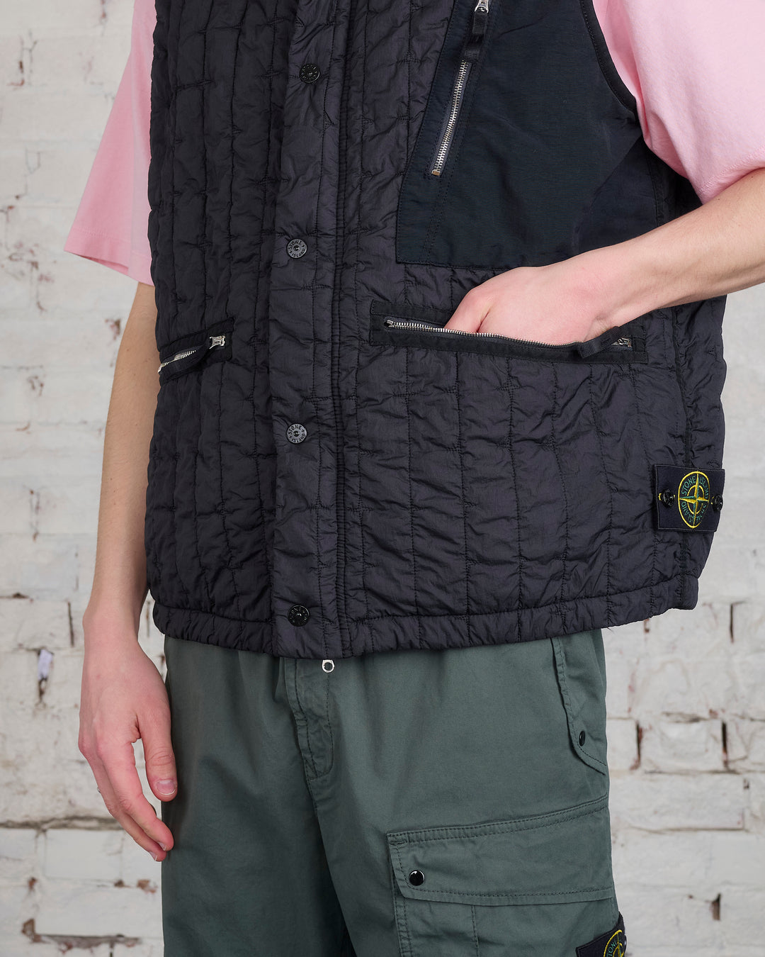 Stone Island Stella Primaloft Vest Black