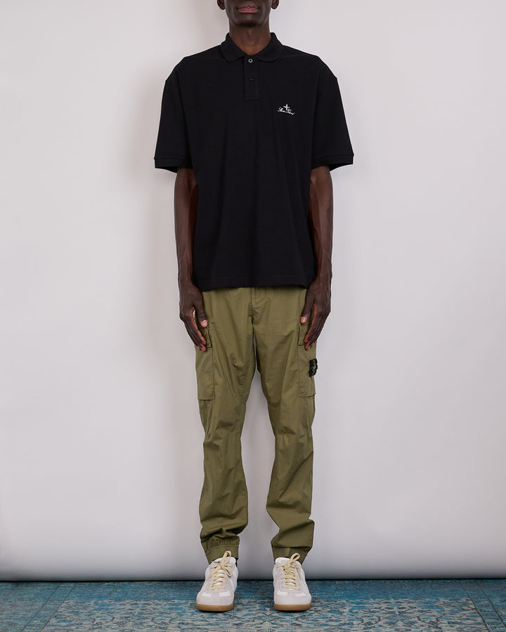 Stone Island Stretch Cotton Parachute Cargo Pant Military