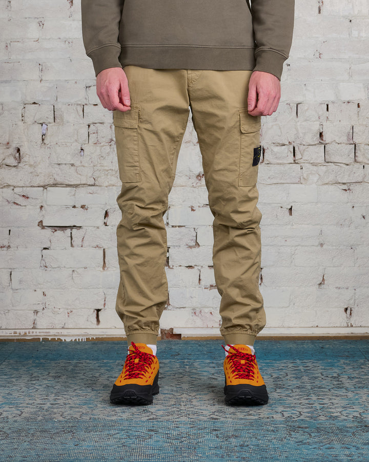 Stone Island Supima Jogger Cargo Pant Biscuit