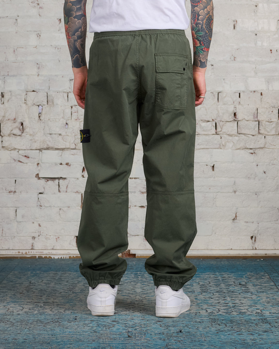 Stone Island Supima Loose Single Cargo Pant Musk