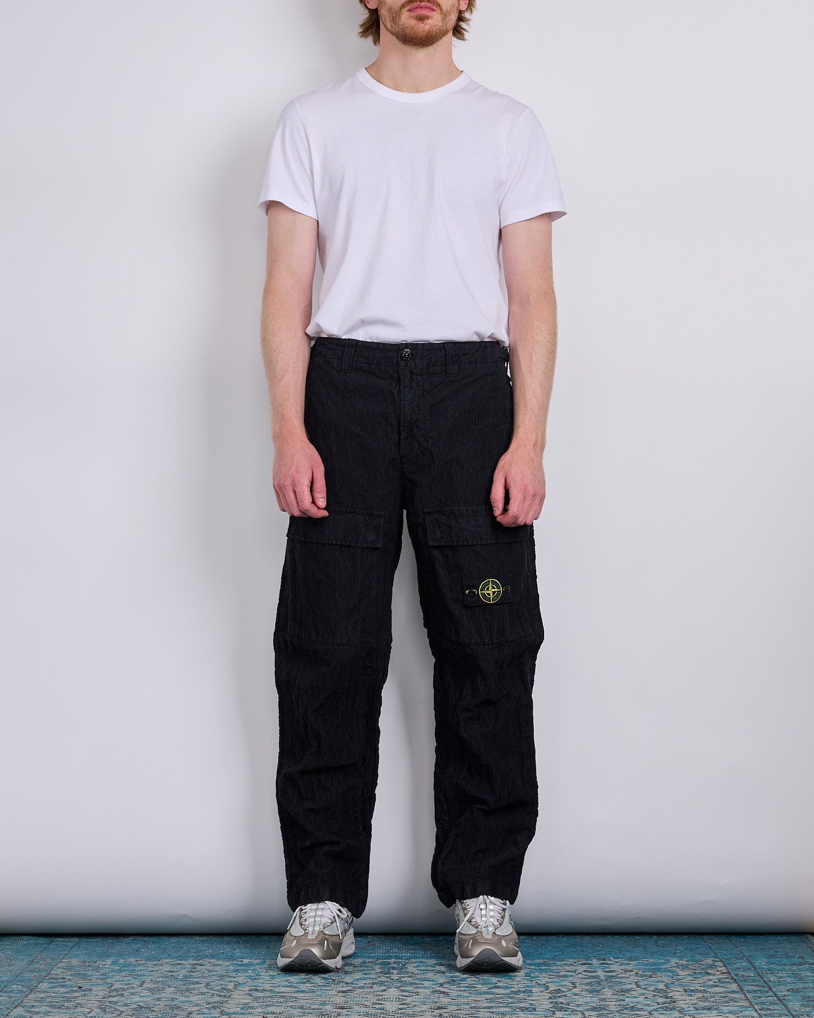 【売切】STONE  21SS CARGO JOGGER PANT STONE ISLAND cargo jogger pants olive | BRAUN Hamburg