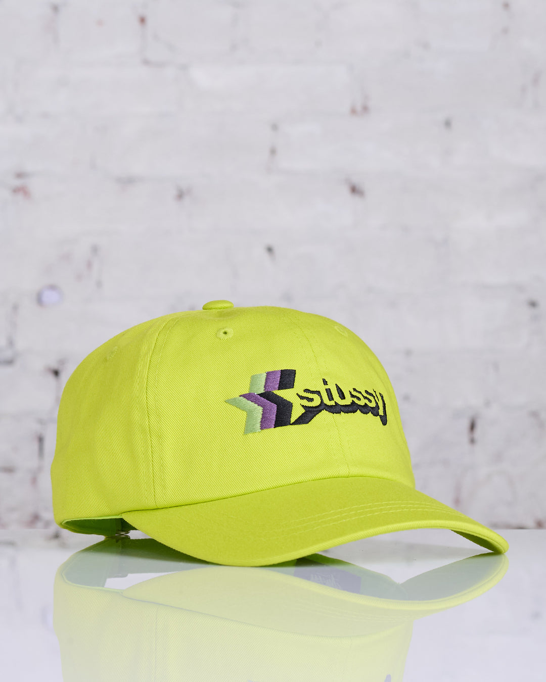 Stussy 3 Star Low Pro Cap Lime