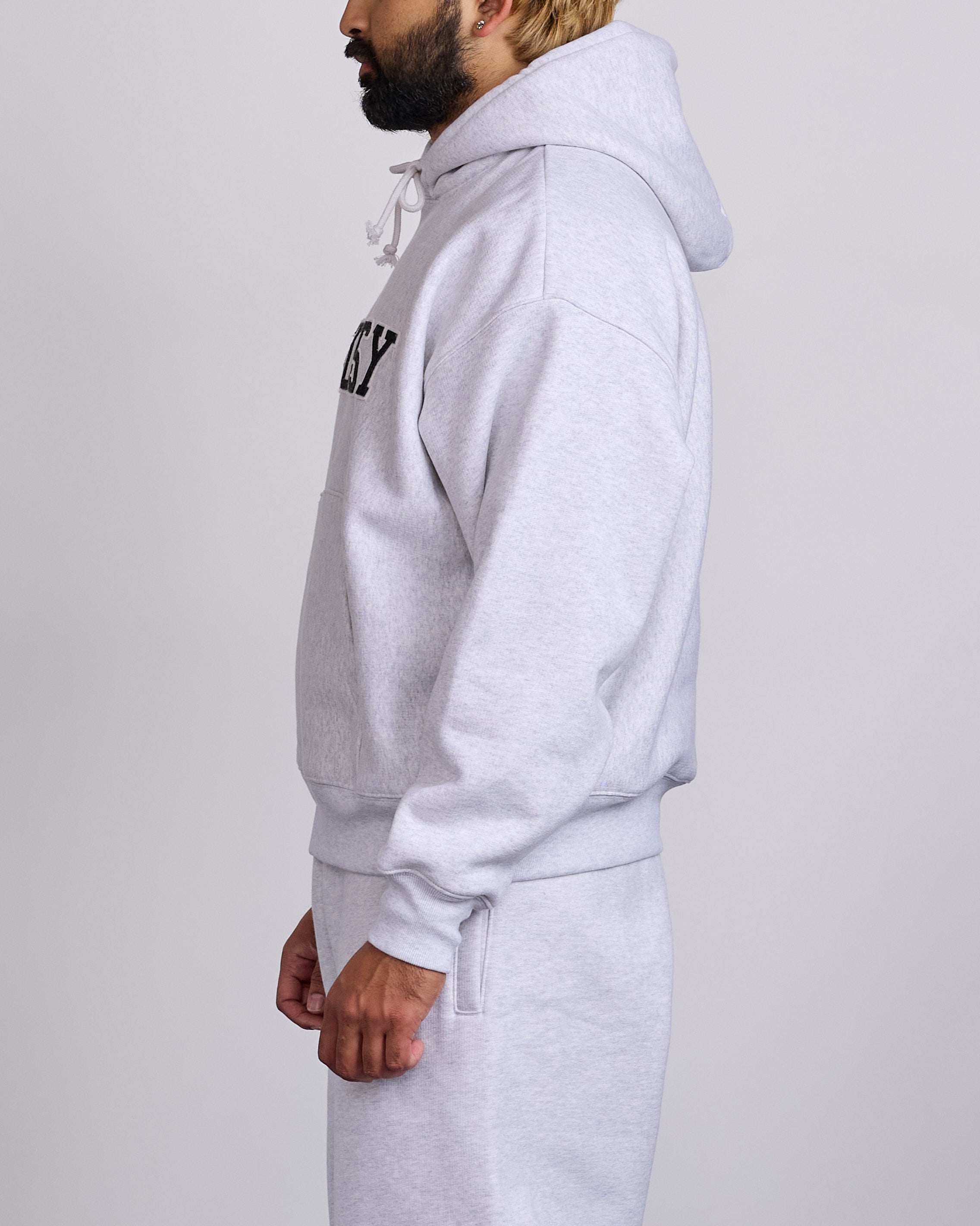 トップス Stussy Basic Stussy Hoodie Ash Heather Stussy Basic Stussy Zip Hoodie Ash Heather 2024 (100