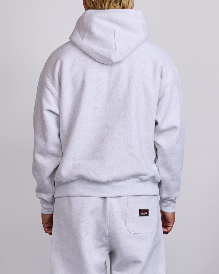 Stussy Applique Hoodie Ash Heather