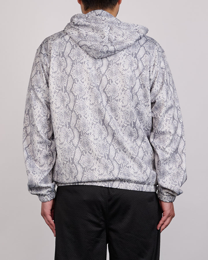 Stussy Athletic Mesh Zip Hoodie Snake