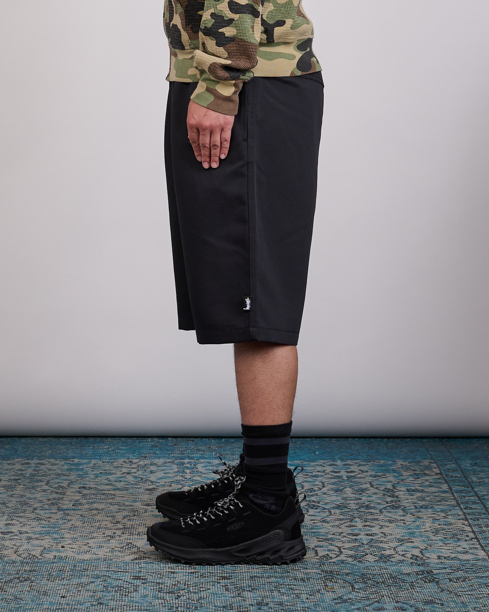 Stussy Baggy Beach Short Black – LESS 17
