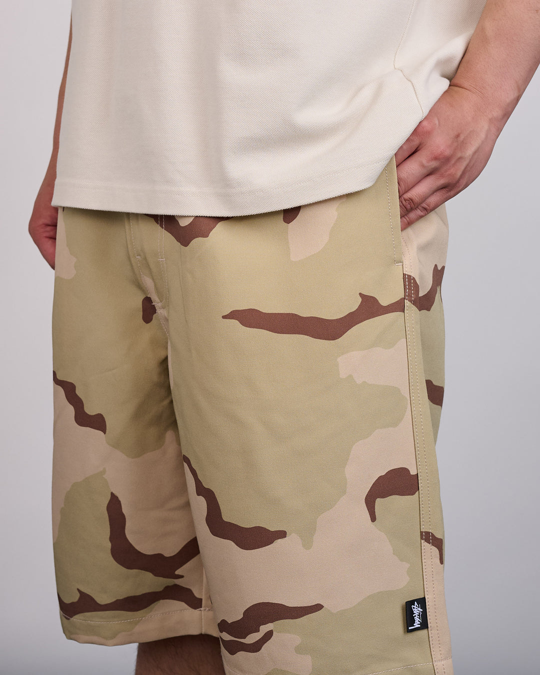 Stussy Baggy Beach Short Sand Camo