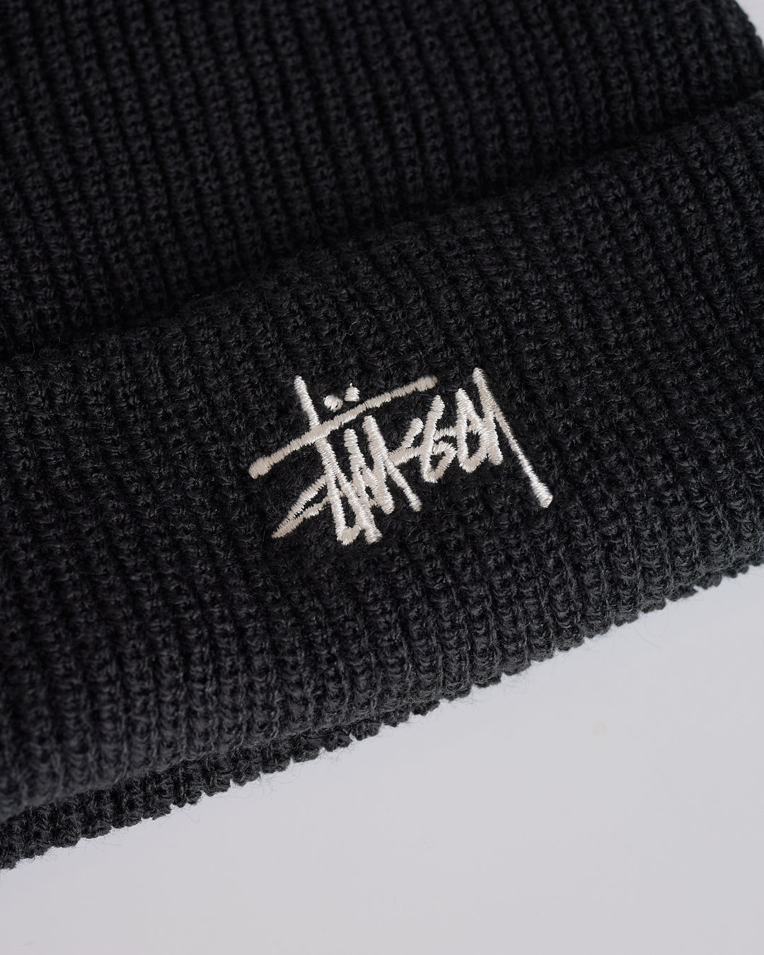 Stussy Basic Cuff 263 Beanie Black