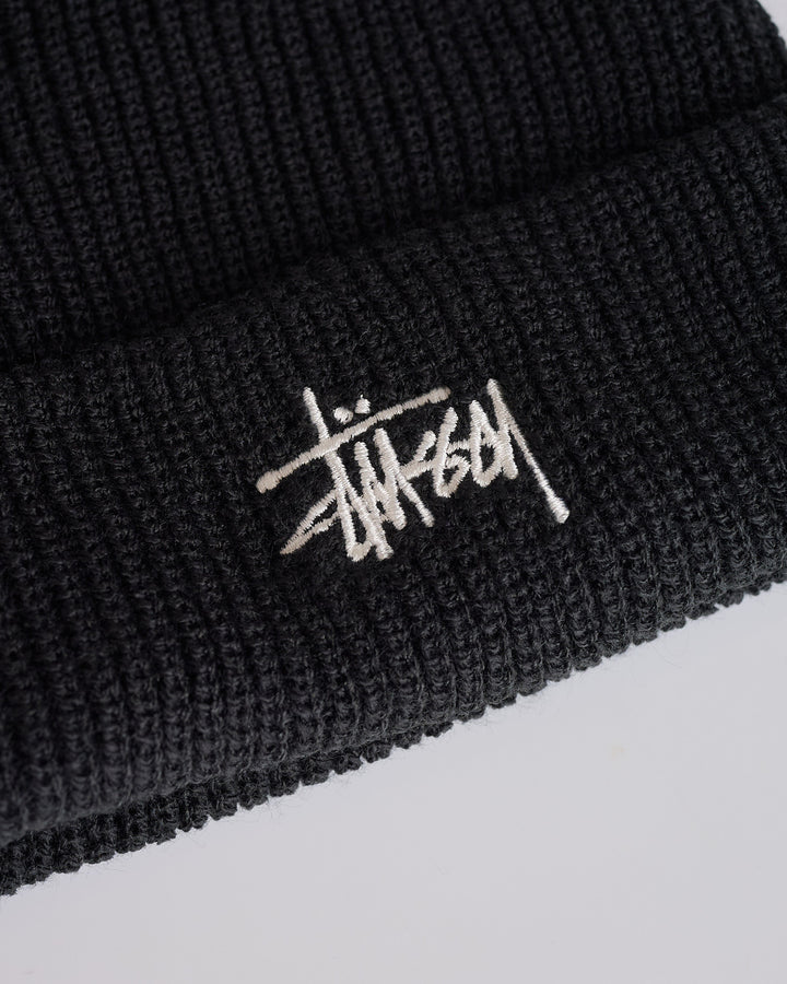 Stussy Basic Cuff 263 Beanie Black