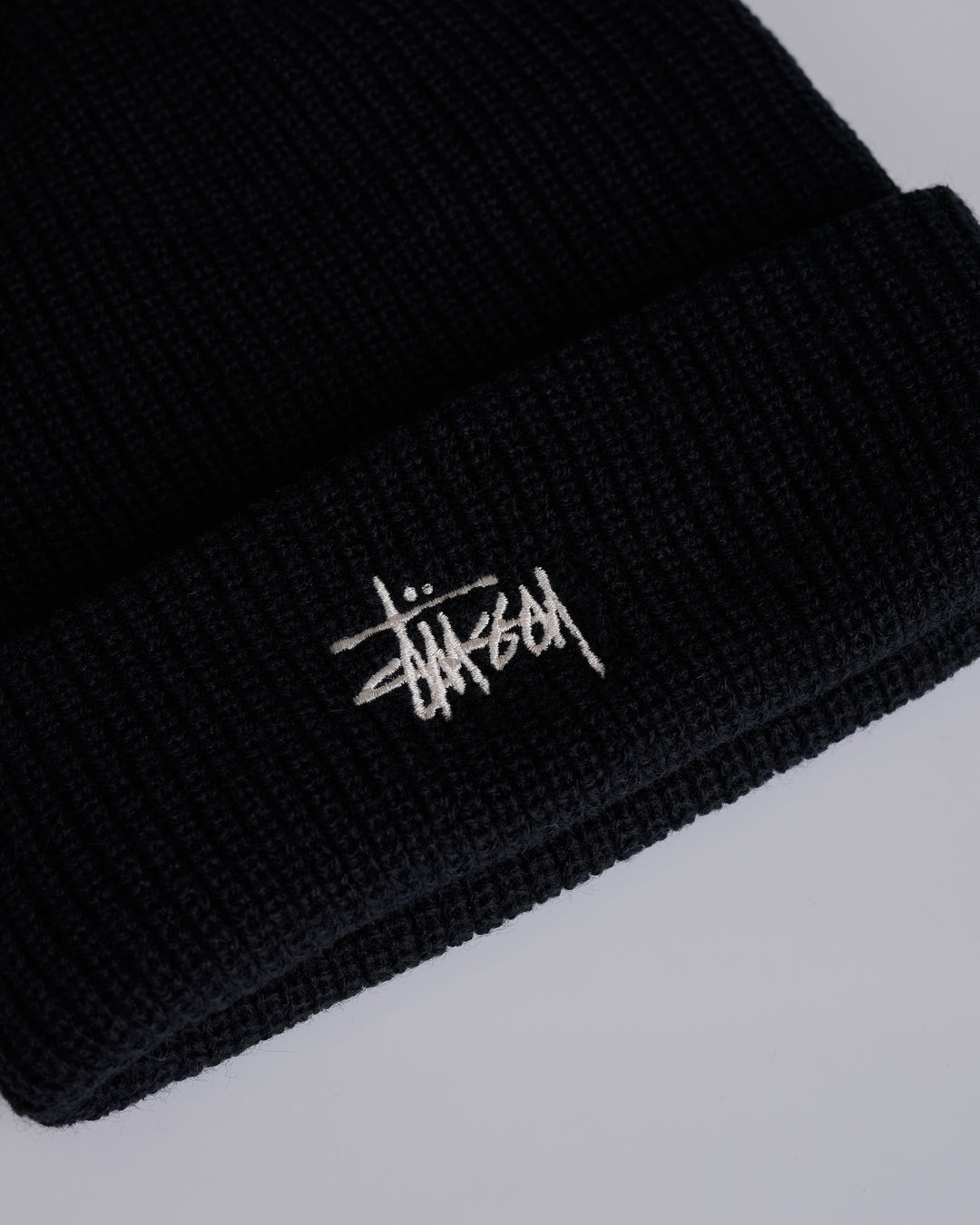 Stussy Basic Cuff Beanie Black