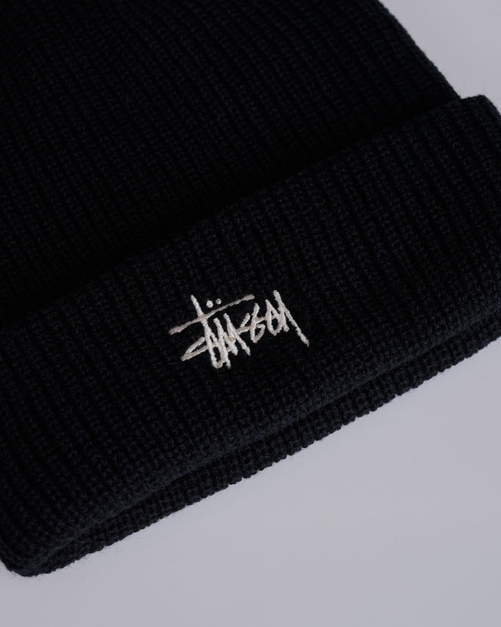 Stussy Basic Cuff Beanie Black