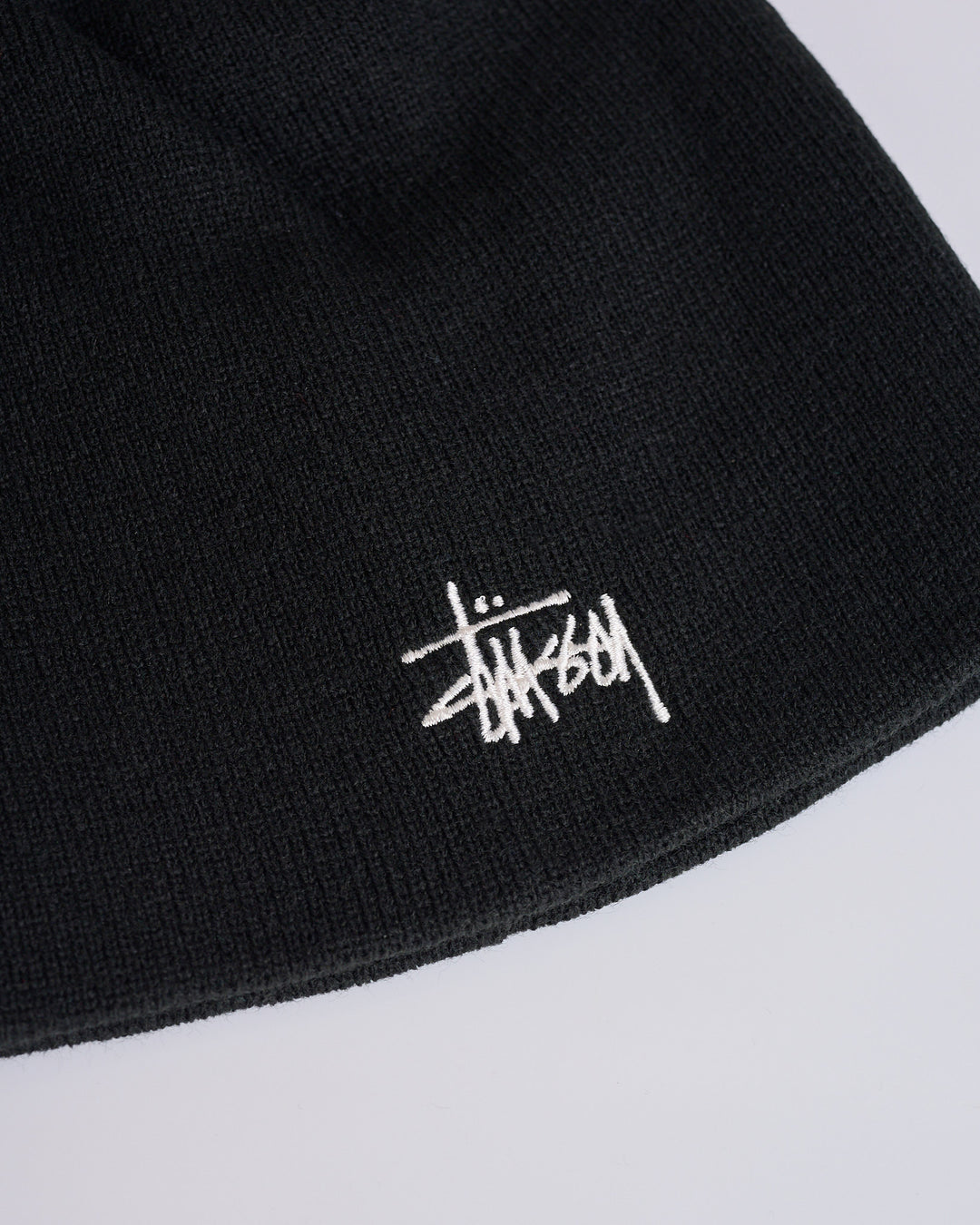 Stussy Basic Skullcap Beanie Black