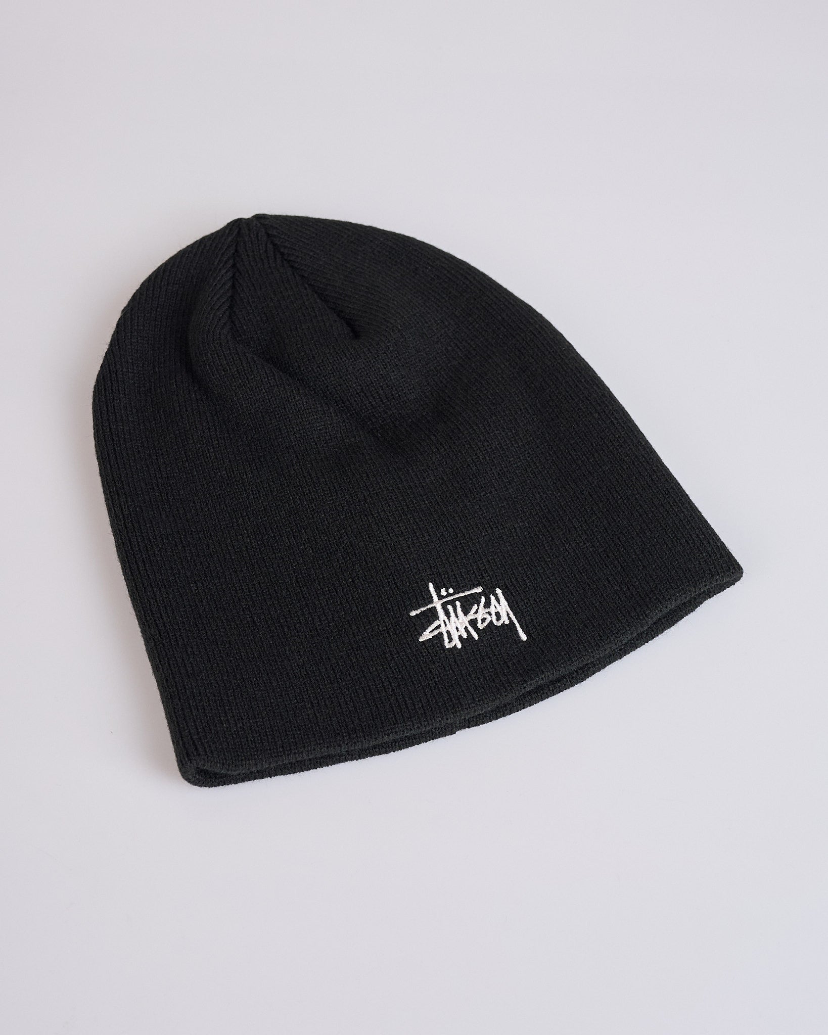 Stussy Basic Skullcap Beanie Black – LESS 17