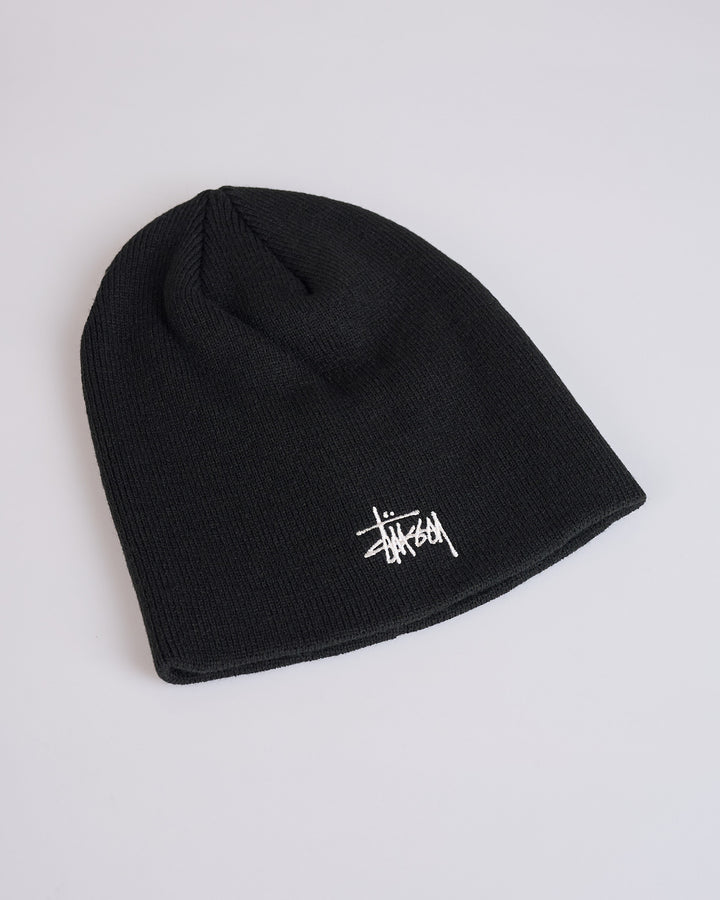 Stussy Basic Skullcap Beanie Black