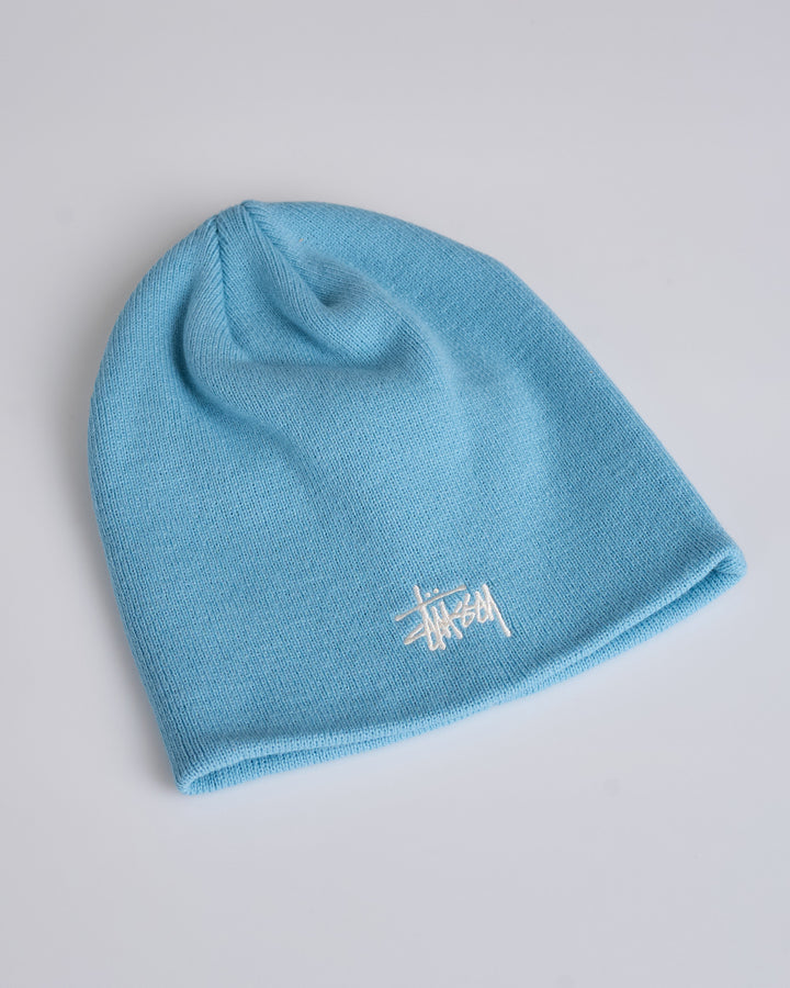 Stussy Basic Skullcap Beanie Slate Blue