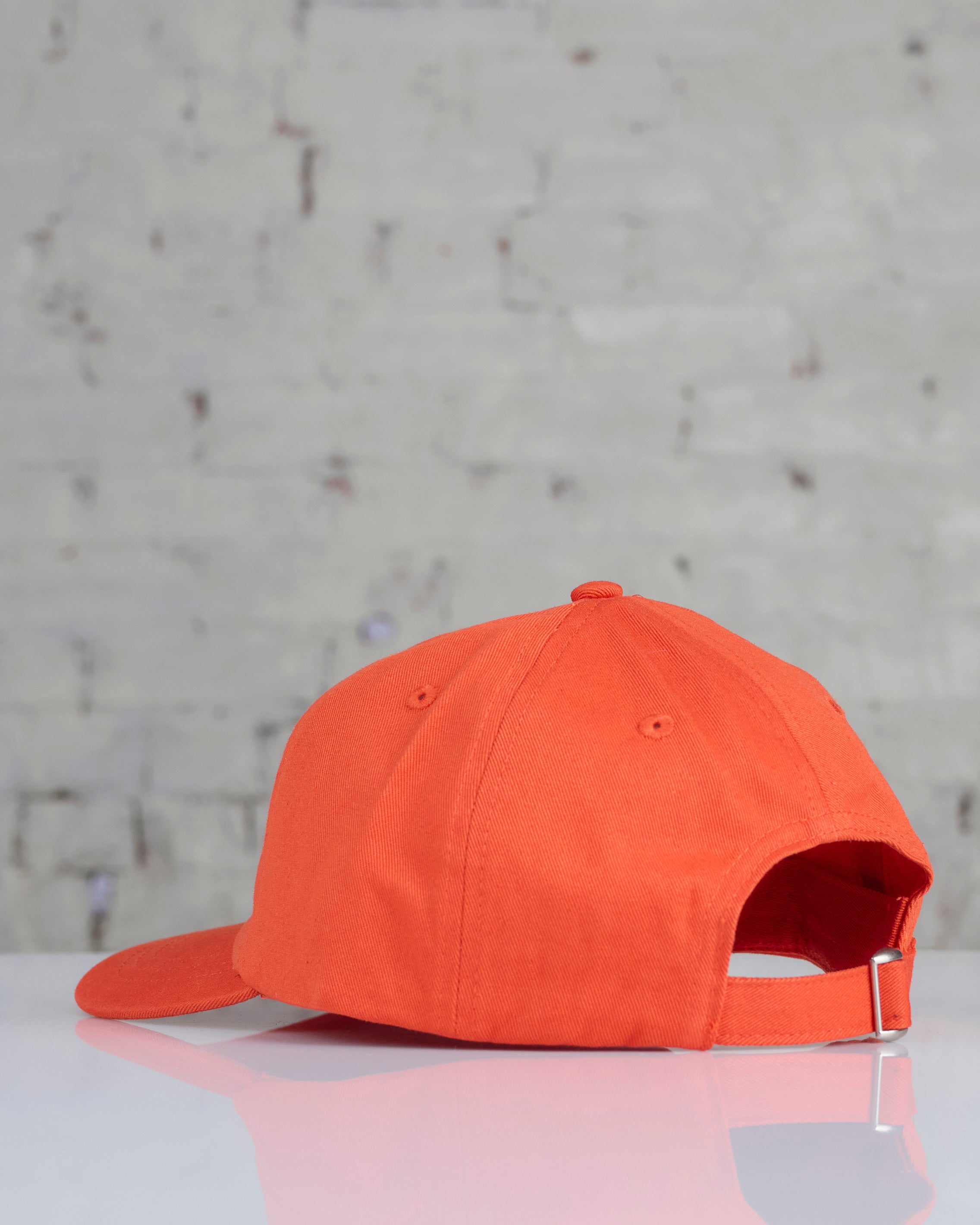 Stussy Basic Stock Low Pro Cap Blood Orange – LESS 17