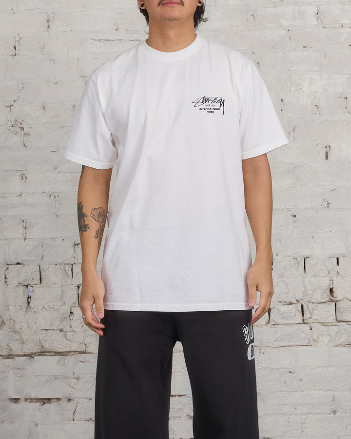 Stussy Beat Sounds Pigment Dyed T-Shirt Natural