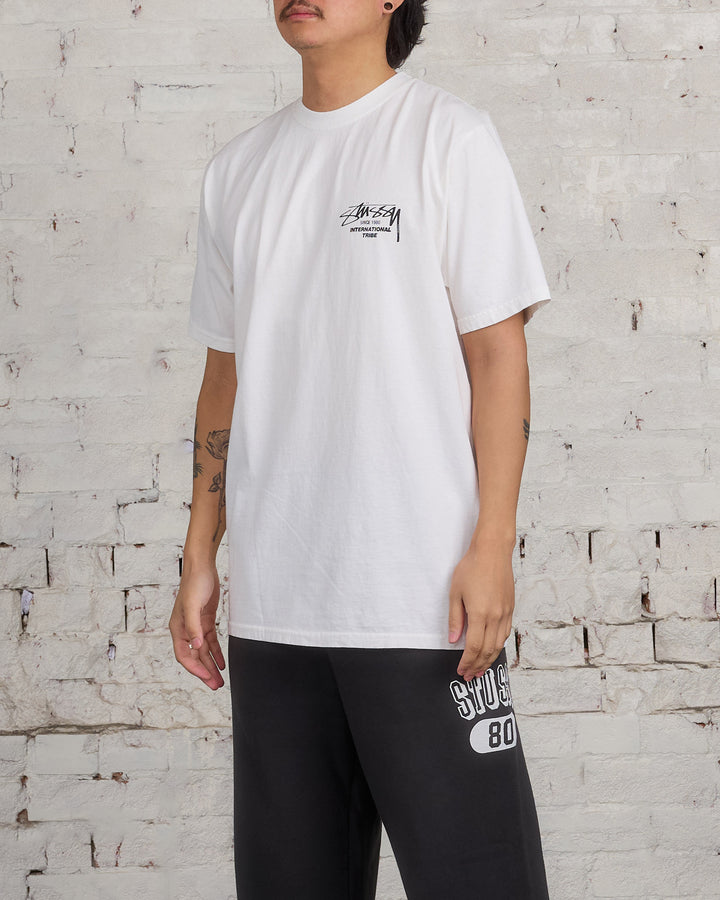 Stussy Beat Sounds Pigment Dyed T-Shirt Natural