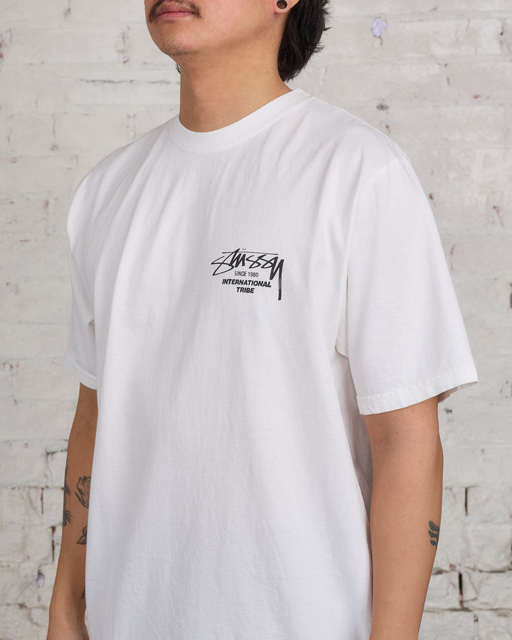 Stussy Beat Sounds Pigment Dyed T-Shirt Natural