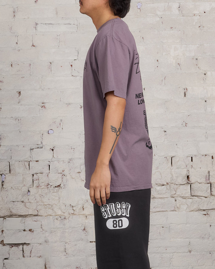 Stussy Beat Sounds Pigment Dyed T-Shirt Shark