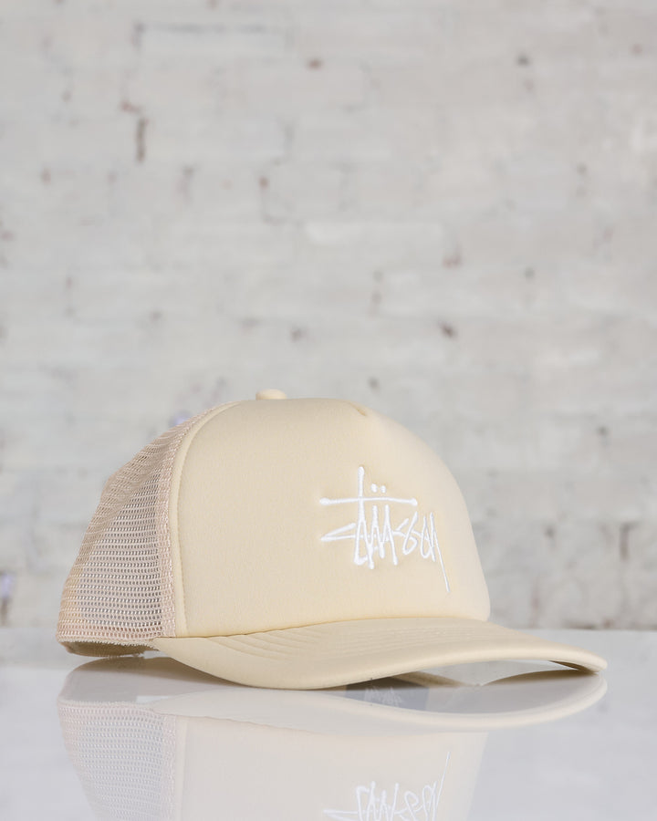 Stussy Big Basic Trucker Cap Sand