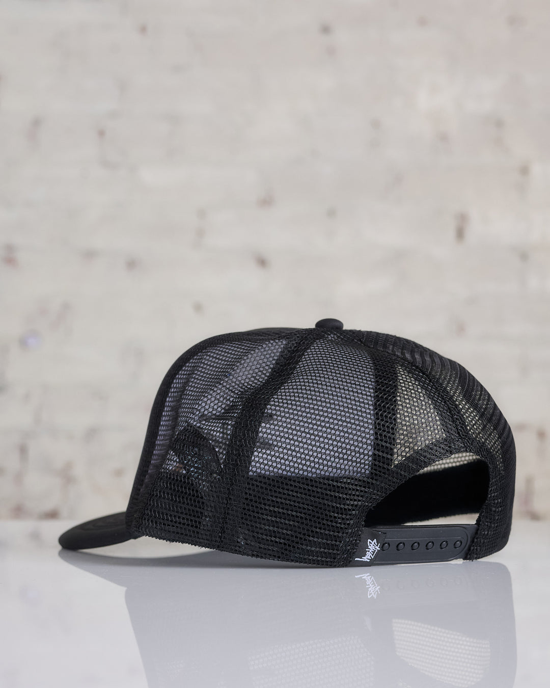 Stussy Big Basic Trucker Cap Shadow Black