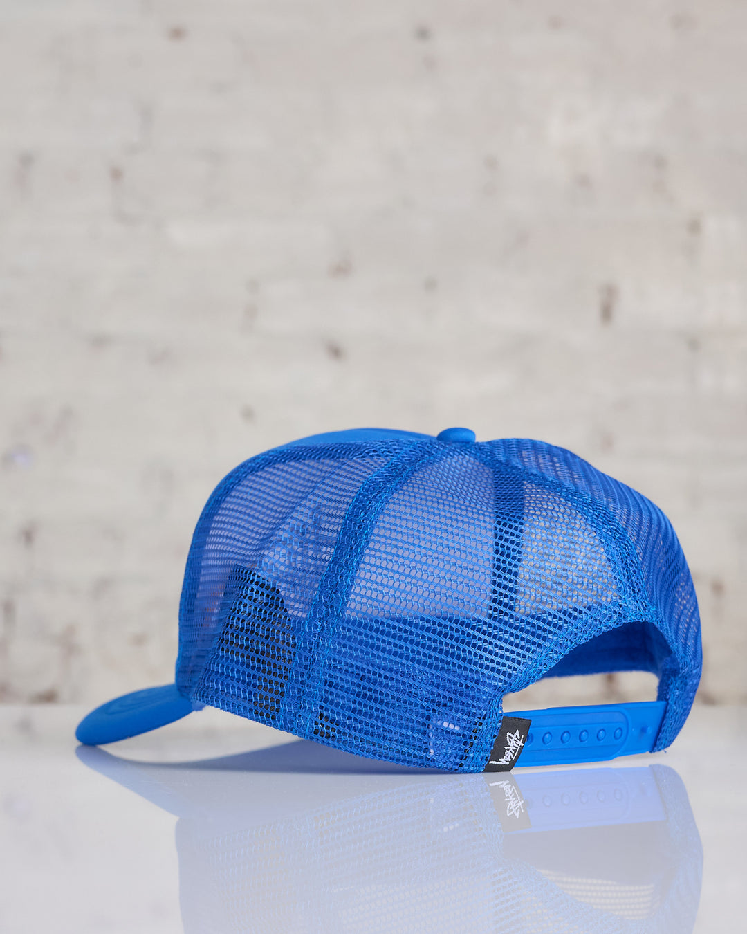 Stussy Big Basic Trucker Cap Shadow Sport Blue