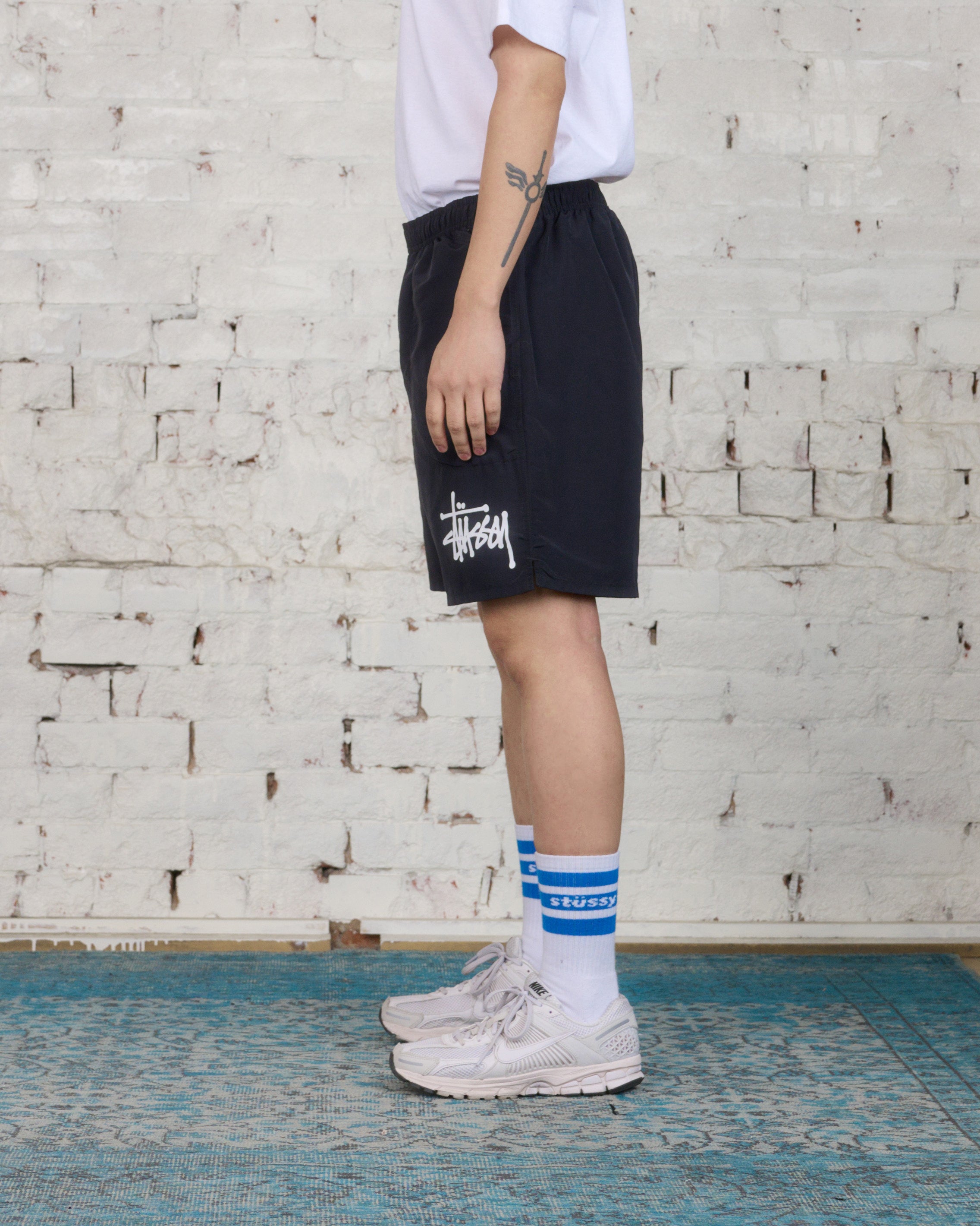 Stussy Big Basic Water Short Black