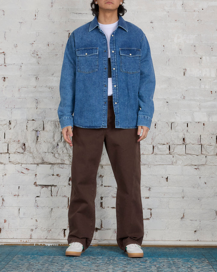 Stussy Big Ol' Jeans Washed Canvas Brown