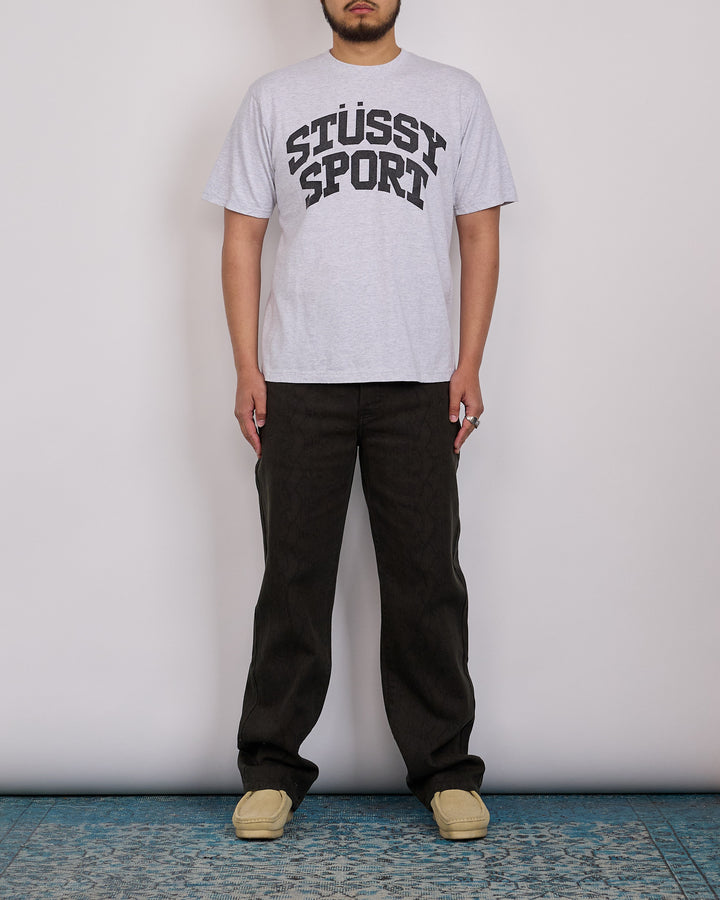 Stussy Block Sport T-Shirt Ash Heather