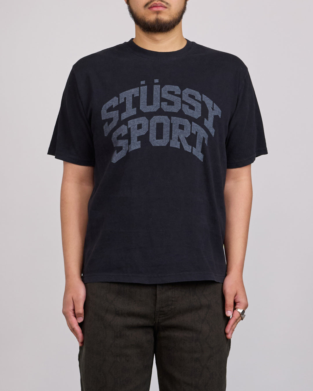 Stussy Block Sport T-Shirt Black