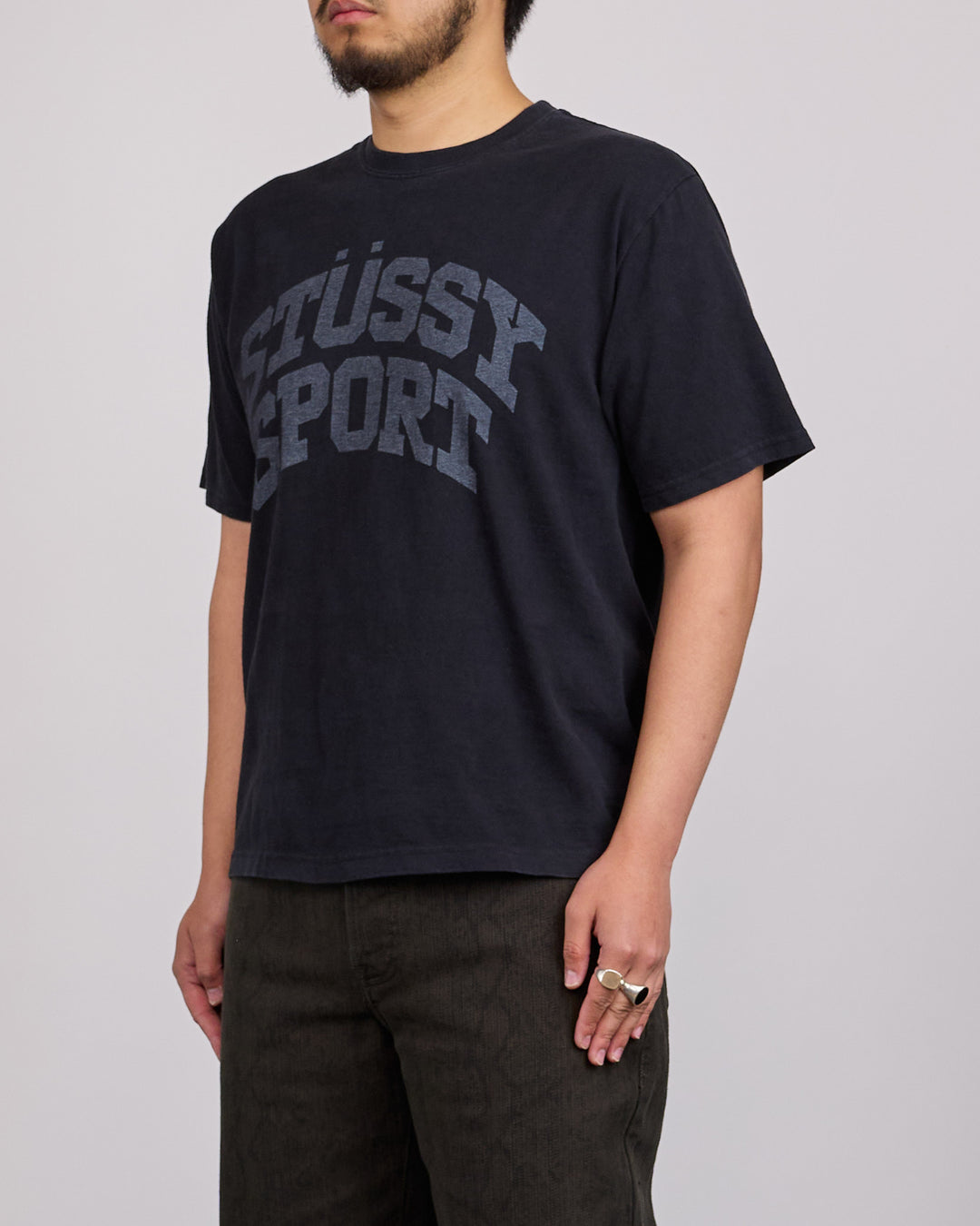 Stussy Block Sport T-Shirt Black
