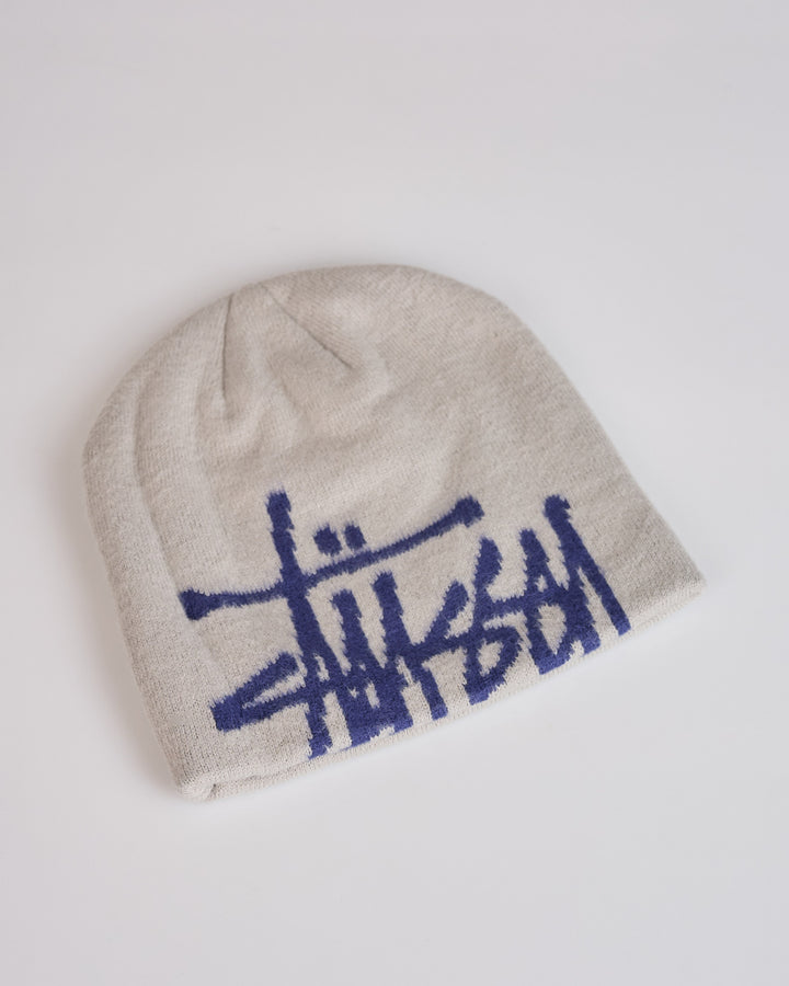 Stussy Brushed Out Basic Skullcap Grey
