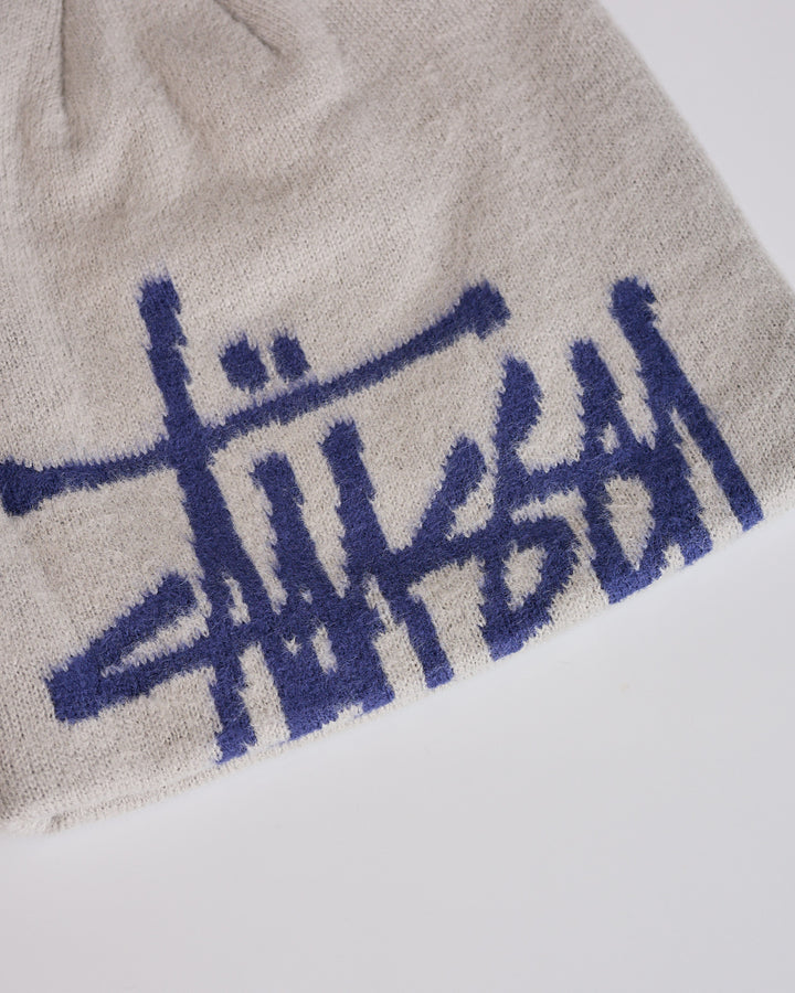 Stussy Brushed Out Basic Skullcap Grey