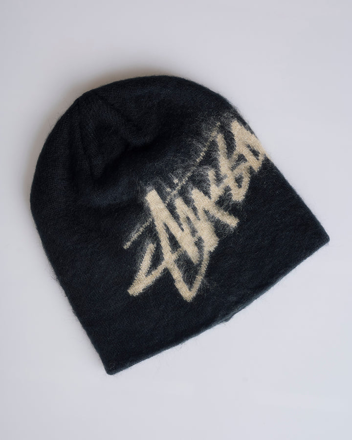 Stussy Brushed Out Stock Skullcap Black