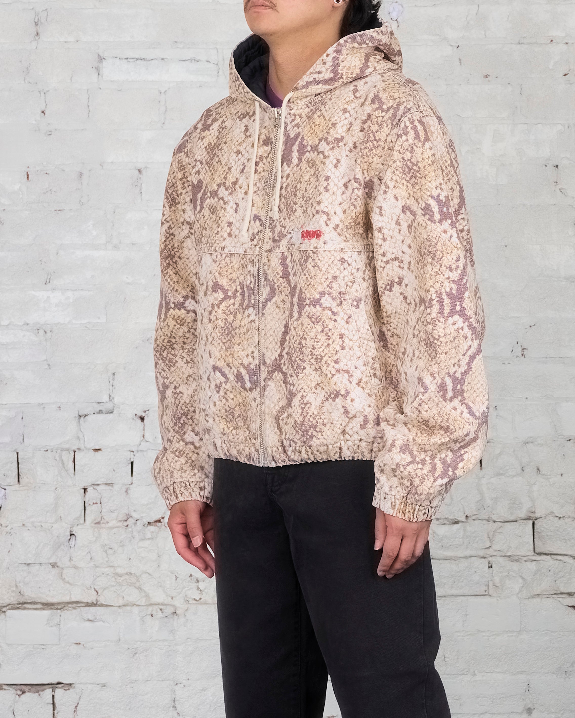 Stussy Canvas Insulated Work Jacket Python – LESS 17