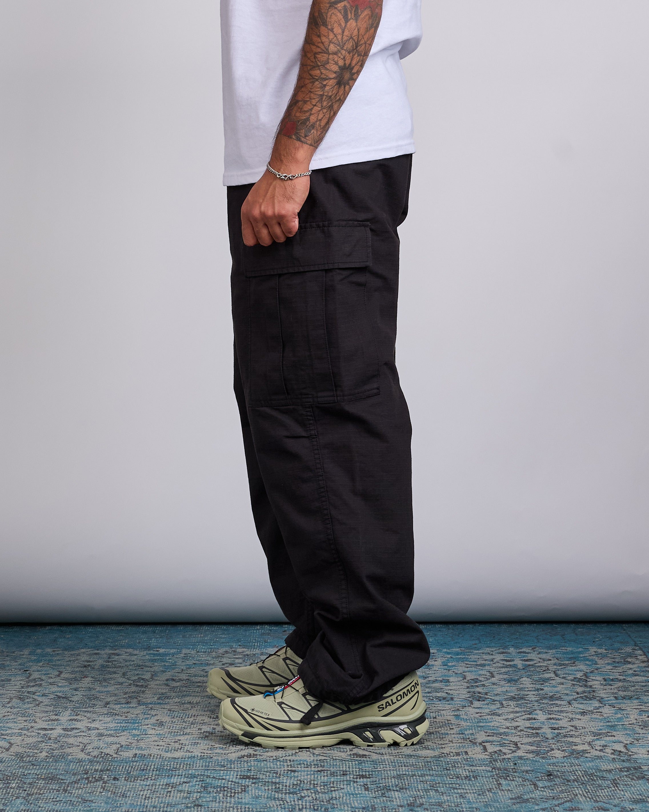 パンツ STUSSY WIDE CARGO PANTS BLACK Stussy Cargo Pant Black – LESS 17