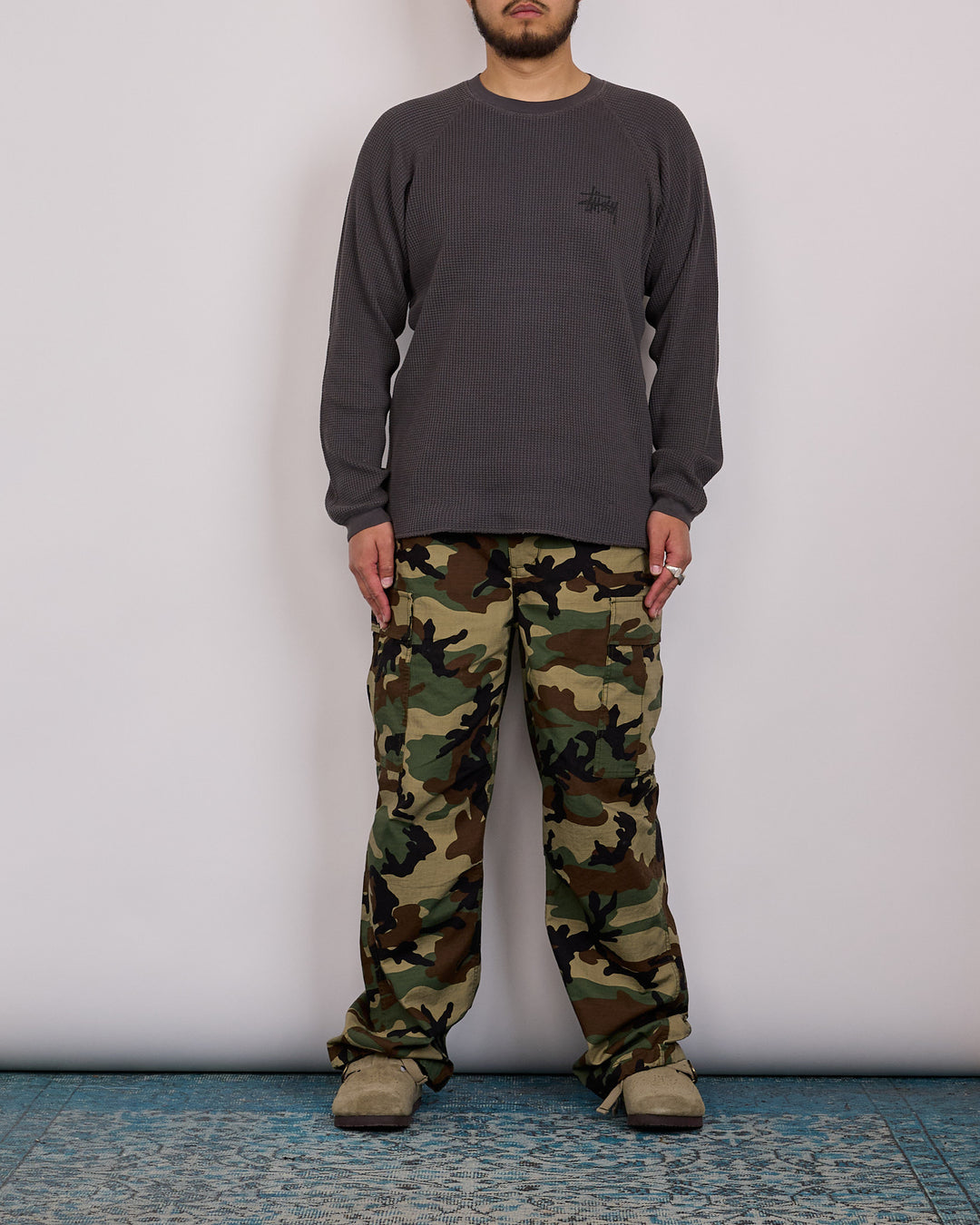 Stussy Cargo Pant Woodland Camo