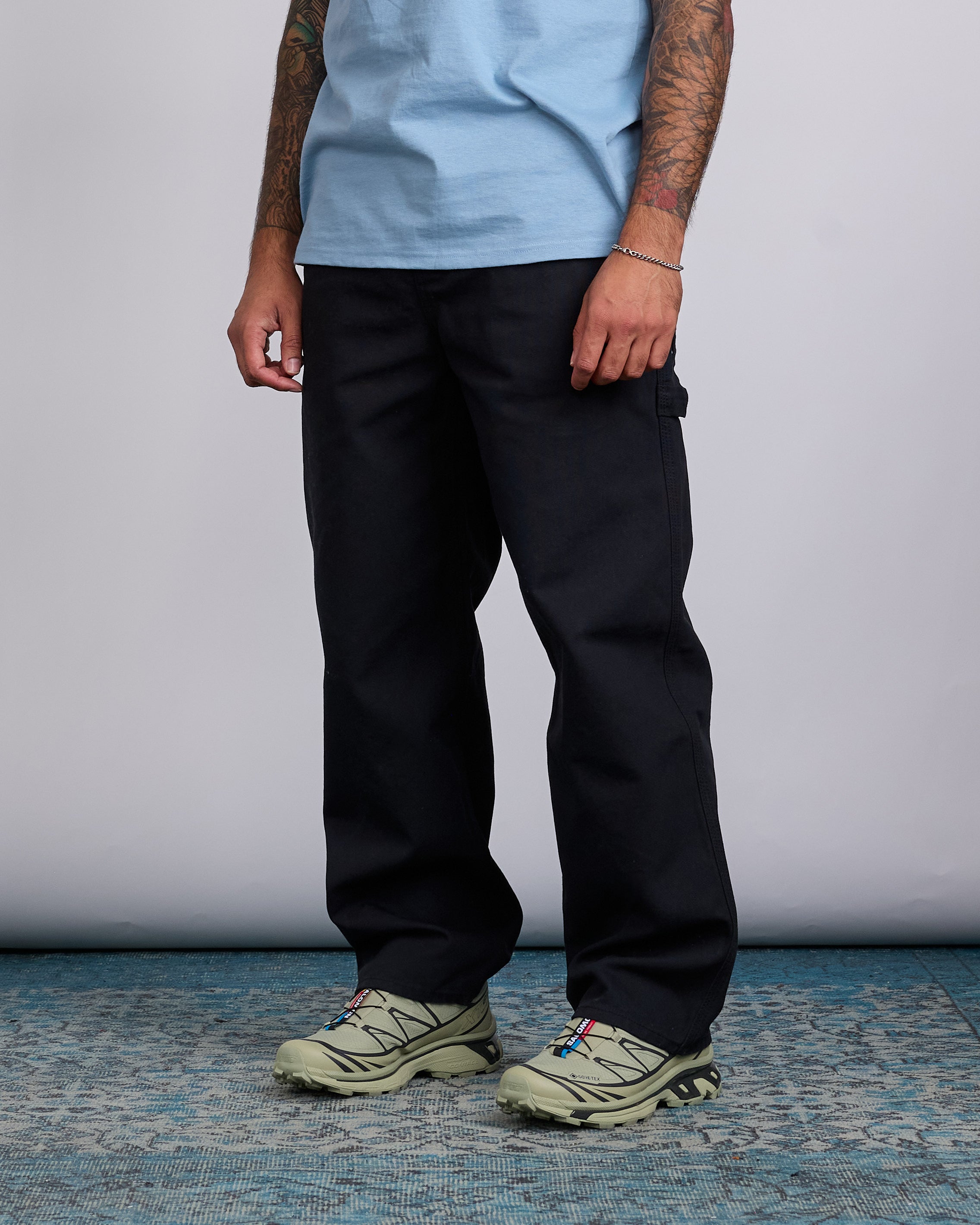 Stussy Carpenter Pant Canvas Black – LESS 17