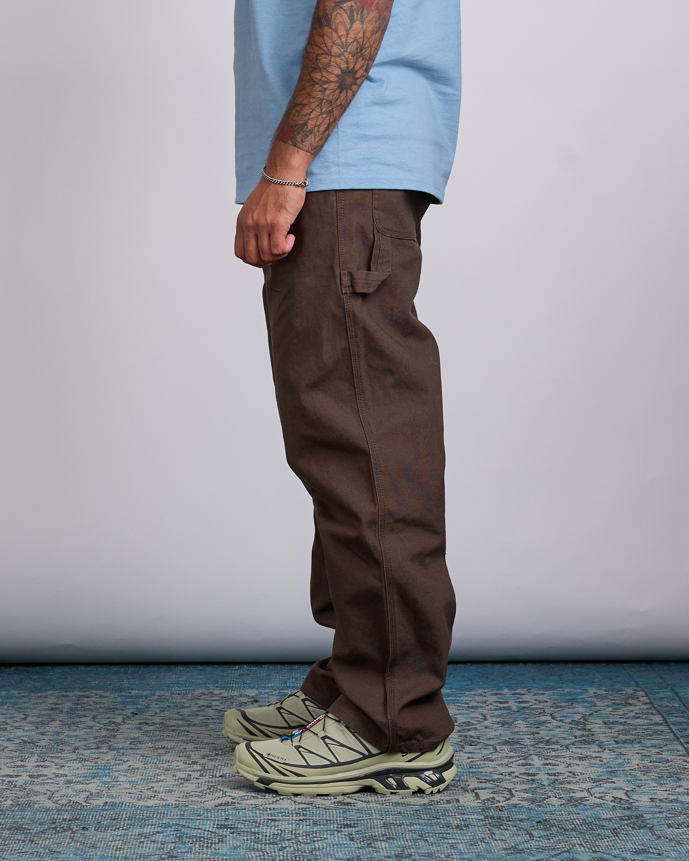 Stussy Carpenter Pant Canvas Brown – LESS 17
