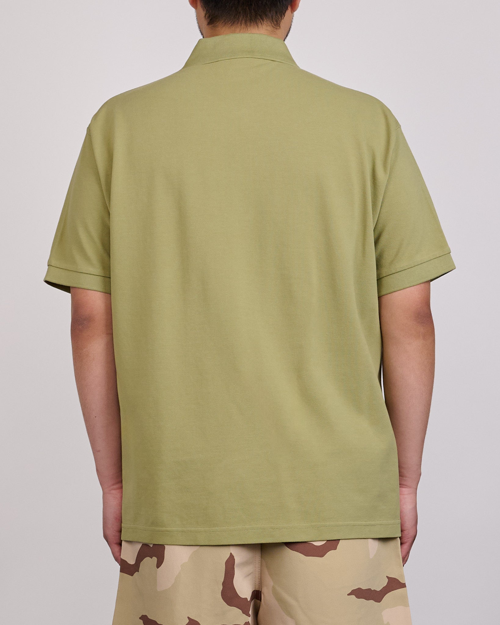 Stussy Classic Pique Polo Shirt Leaf – LESS 17