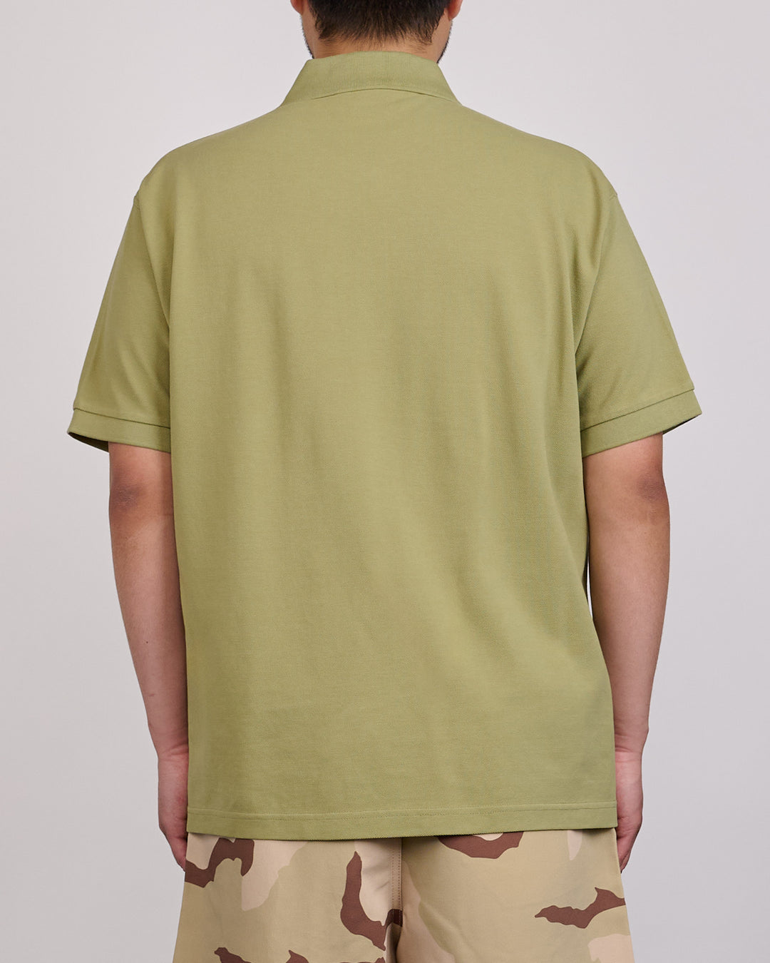 Stussy Classic Pique Polo Shirt Leaf