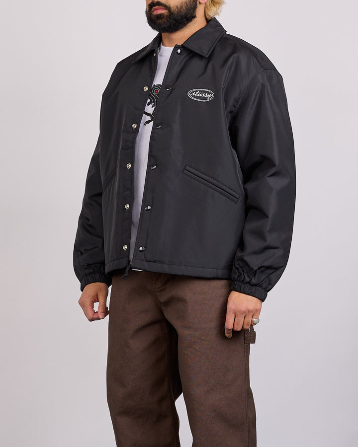 Stussy Coaches Jacket Black