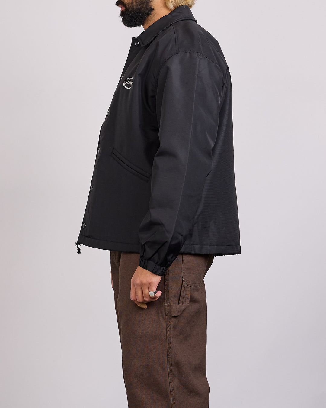 Stussy Coaches Jacket Black