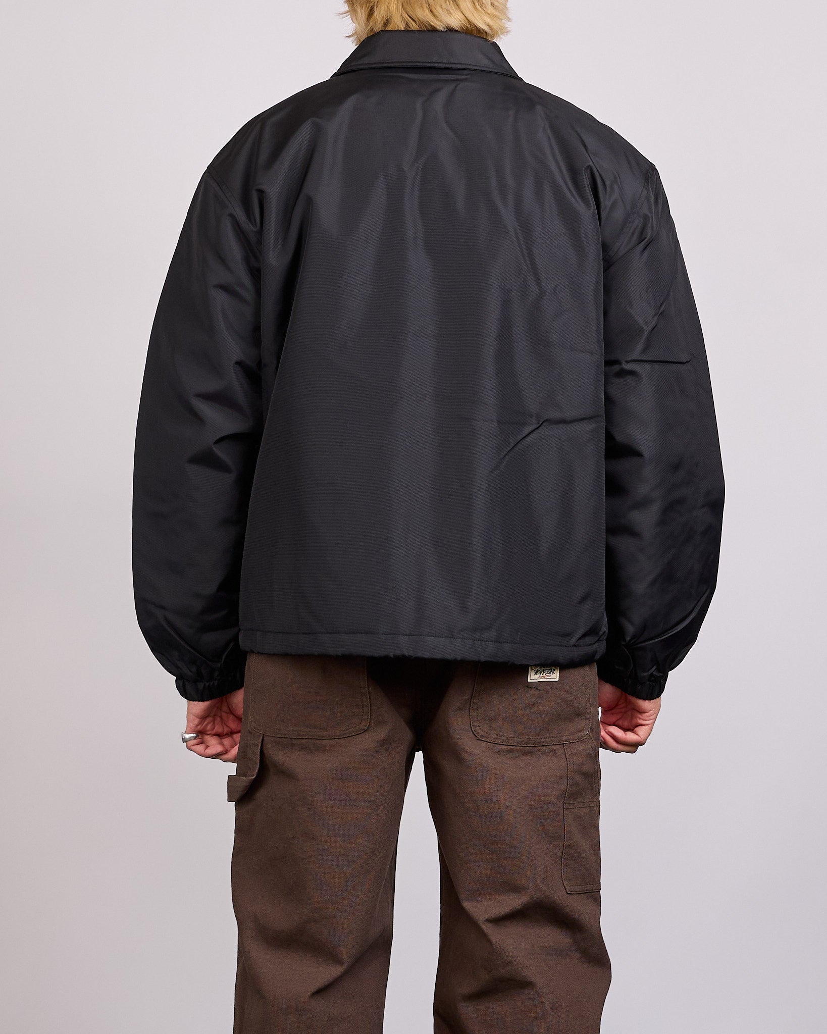Stussy Coaches Jacket Black – LESS 17
