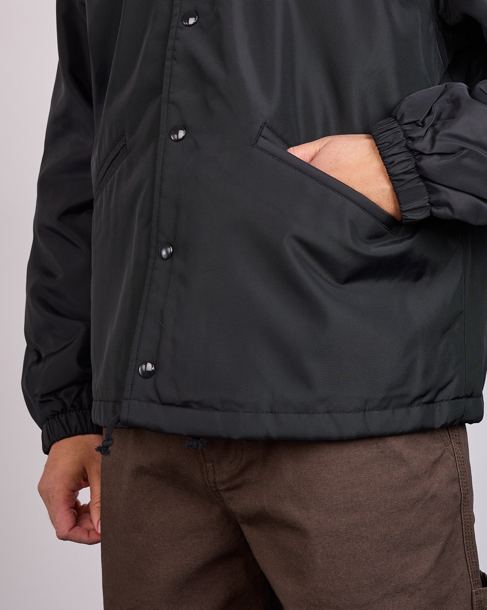 Stussy Coaches Jacket Black – LESS 17