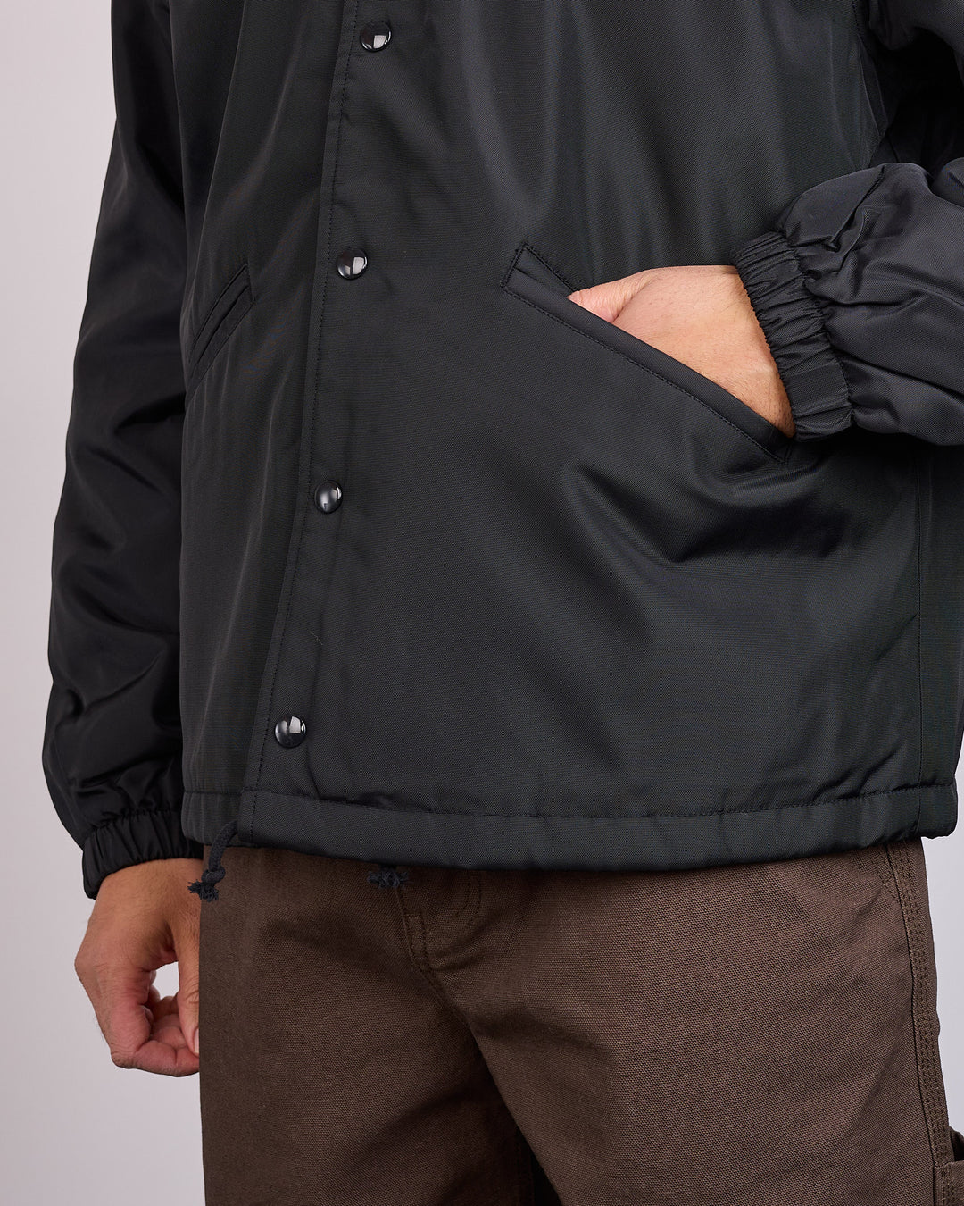 Stussy Coaches Jacket Black