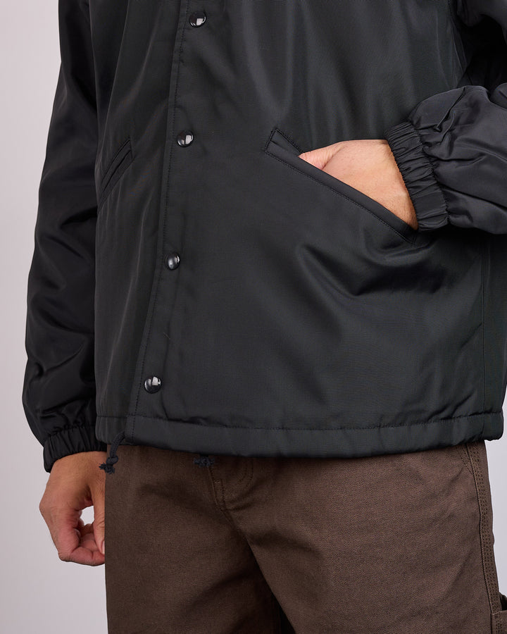 Stussy Coaches Jacket Black