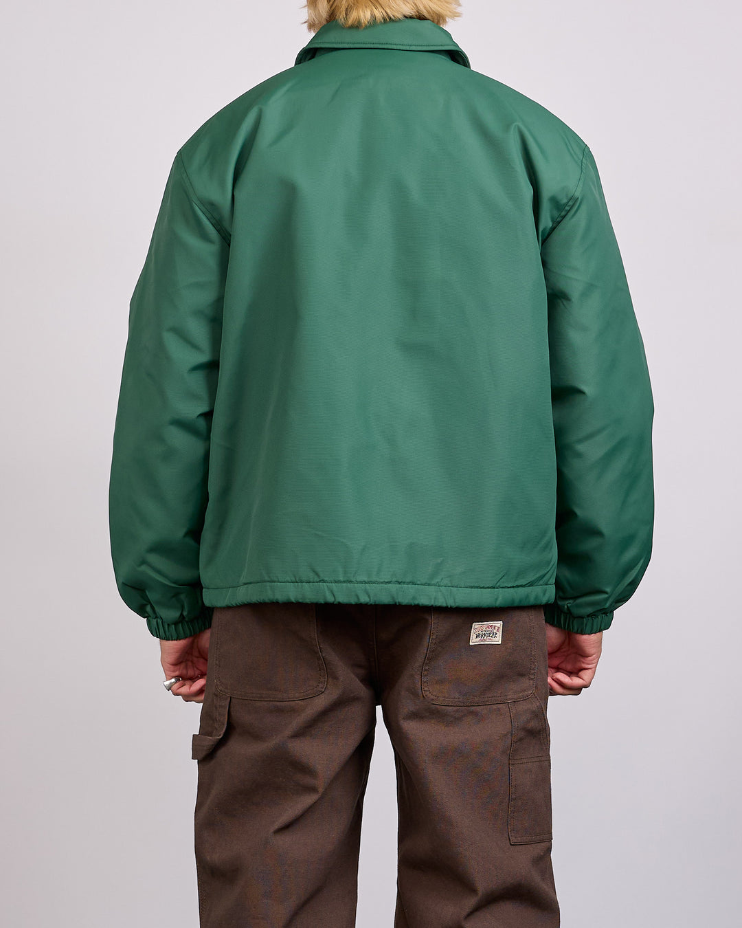 Stussy Coaches Jacket Green